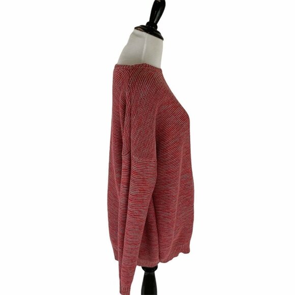 Urban Outfitters BDG Women's Size XS Knit Sweater Oversized Gray Pink - Picture 3 of 8